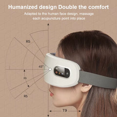 Appareil de massage des yeux Bluetooth Music Smart Care rechargeable avec chaleur