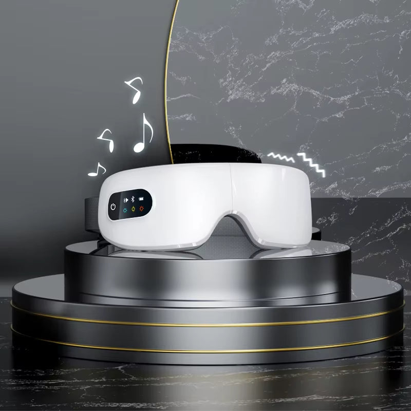 Appareil de massage des yeux Bluetooth Music Smart Care rechargeable avec chaleur