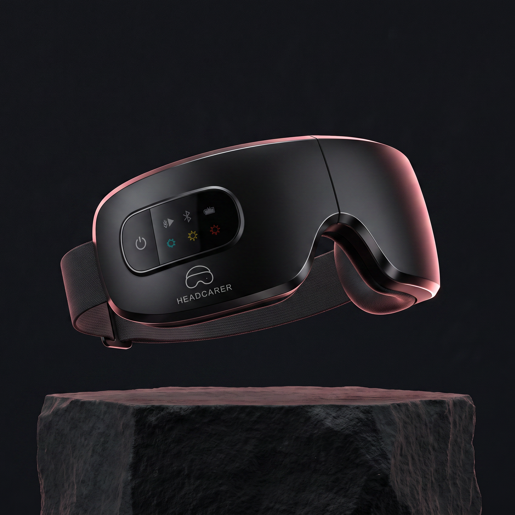 Masque de Massage Oculaire Intelligent Bluetooth Chauffant HeadCarer