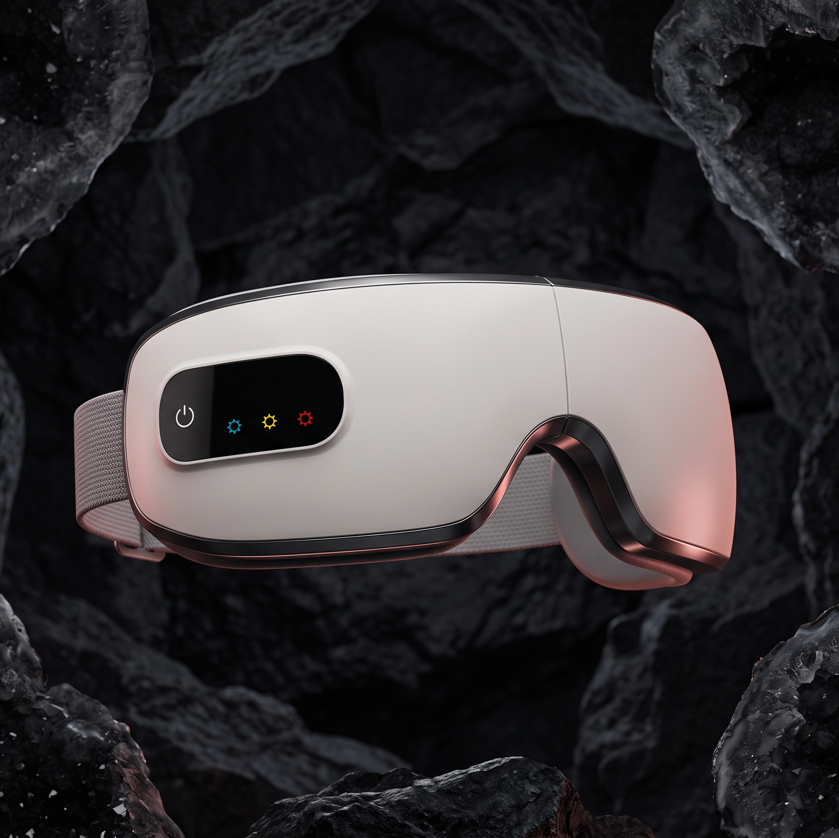 Masque de Massage Oculaire Intelligent Bluetooth Chauffant HeadCarer